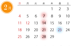 2月