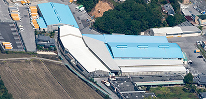 社屋航空写真